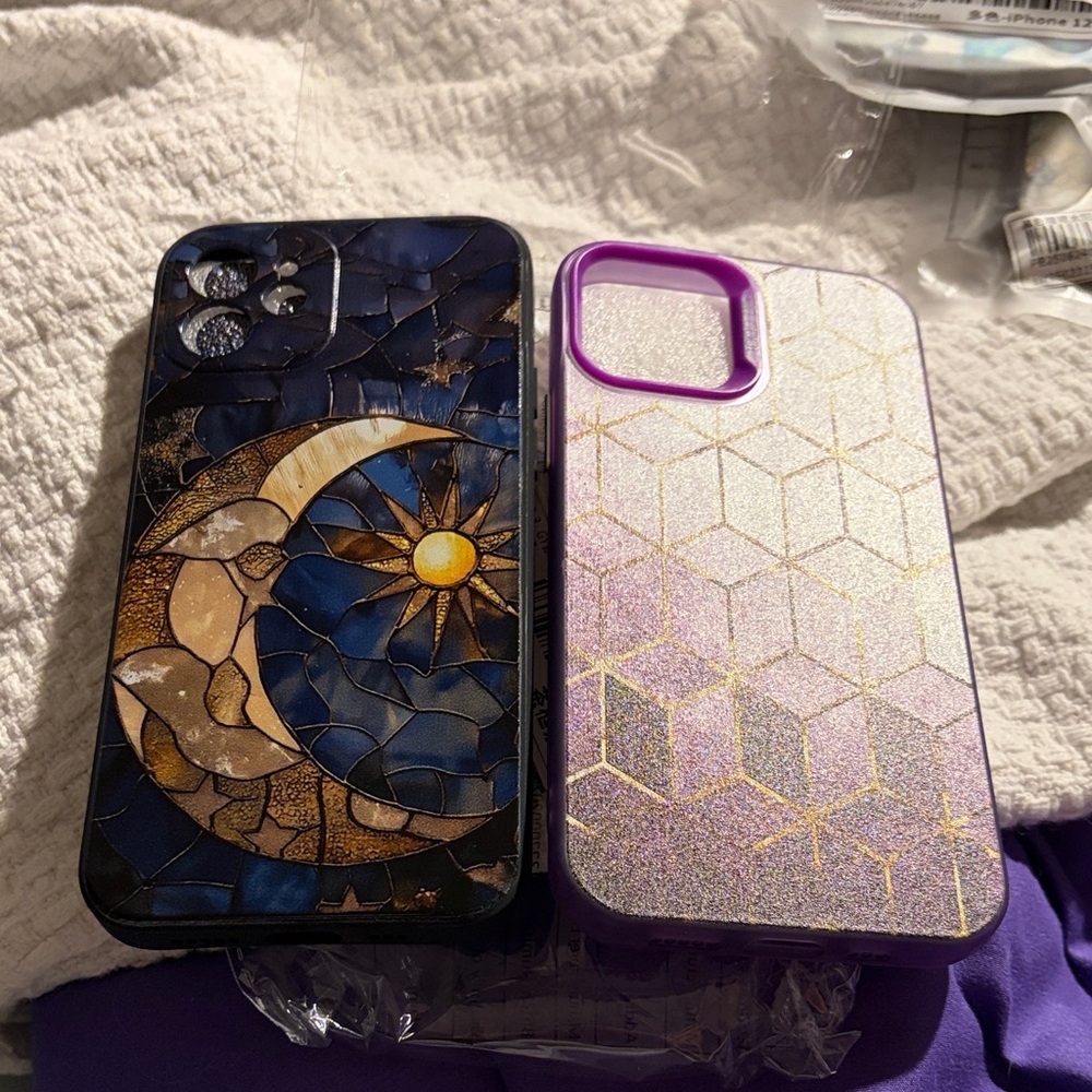 Blue and Purple Phone Cases iPhone 12